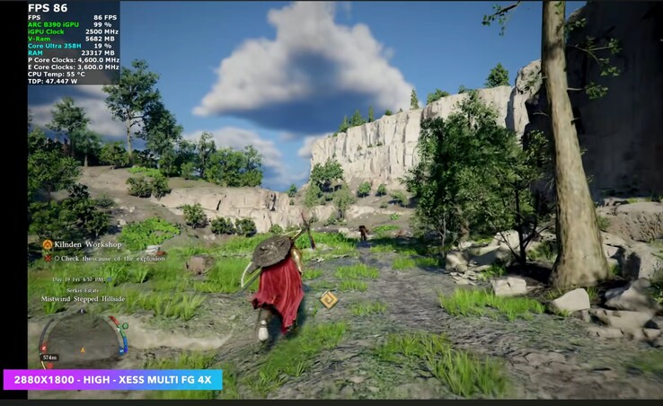 OneXPlayer Super V üzerinde Crimson Desert performansı.
