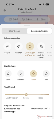 Temizlik seçenekleri