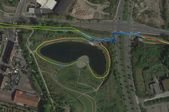 Garmin Edge 500 - Lap around the lake