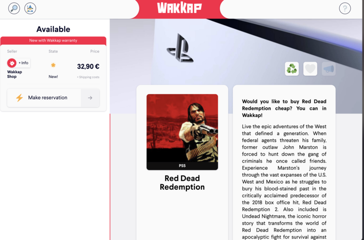 Wakkap listesinde 32,90 avroluk bir fiyat gösteriliyor.