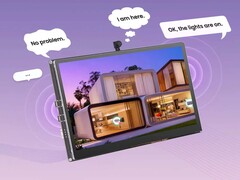 CrowPanel Advanced 10.1, sesli komutlar ve dokunma yoluyla kontrol edilebilir