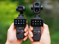 Pocket 4P, hantal gimbal kafası nedeniyle Pocket 4'ten daha ağırdır.