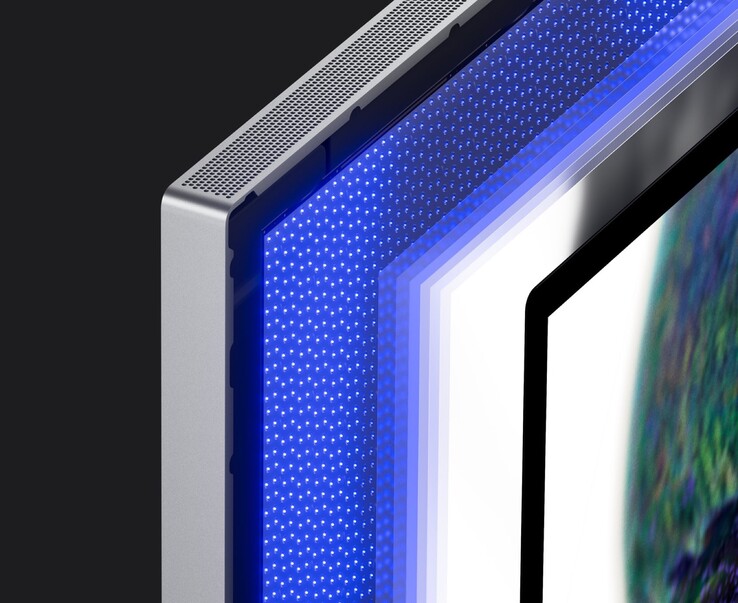 Studio Display XDR, 2.304 karartma bölgesine sahip bir mini LED arka ışık kullanır.