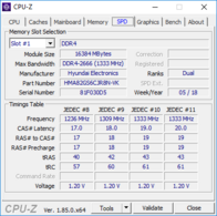 CPU-Z: SPD