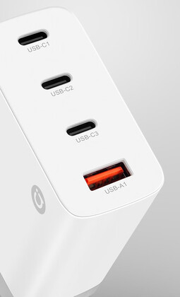Asus A-Bean 100 W şarj cihazının bağlantı noktası yapılandırması