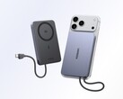 Ugreen MagFlow Air Ultra Slim PB579 Power Bank, 25 W kablosuz ve 45 W USB-C şarjını destekler.
