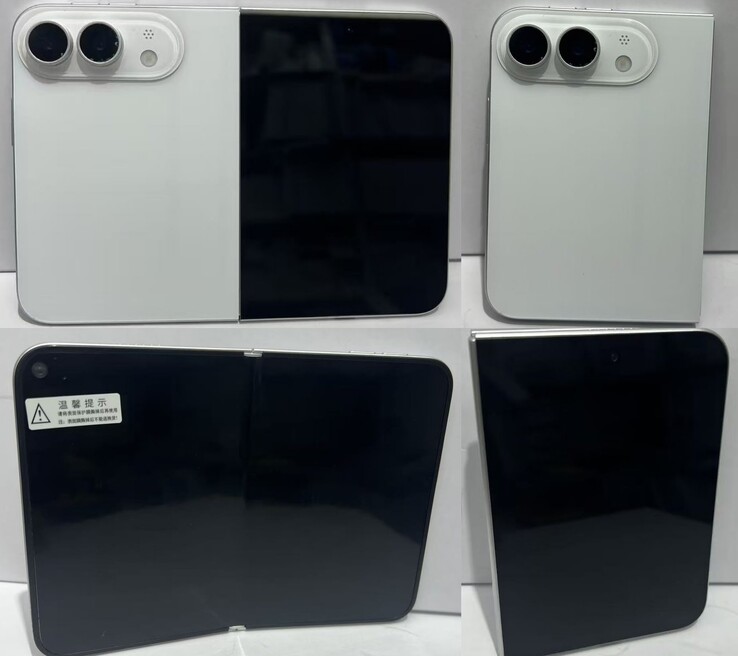 Beyaz renk seçeneğine sahip iPhone Ultra modelinin sızdırılmış bir görüntüsü.
