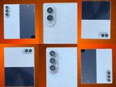 Galaxy Z Fold 8 ve Fold 8 Ultra'nın sızdırılan kopyaları.