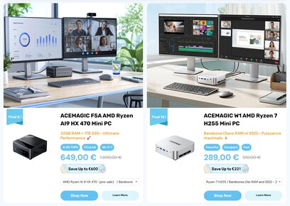 Mini-PC'lerde Acemagic indirim kampanyası
