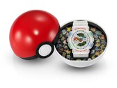 Casio G-Shock Pokémon 30. Yıl Dönümü GA-110 modeli, 30 Pokémon figürünün yer aldığı dekoratif bir iç parçaya sahip Poké Ball şeklindeki bir kutunun içinde sergileniyor.