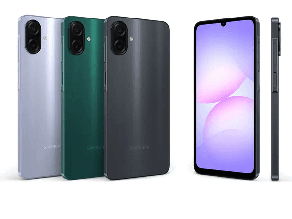 Galaxy A08 4G, Galaxy A07 4G'den (resimde görülen) daha büyük bir bataryaya sahip olacak.