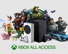 Xbox konsollarının gösterildiği Xbox All Access afişi