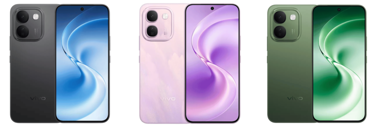 Vivo V80 Lite, çeşitli renk seçenekleriyle sunuluyor.