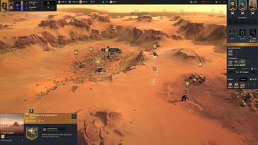 Dune: Spice Wars'ta bir çatışmayı gösteren görsel.