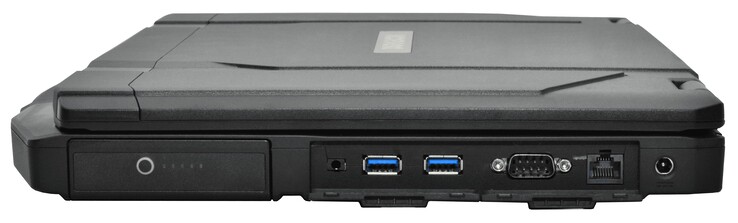 Pil, 3,5 mm Kulaklık, 2 x USB-A 3.1 Gen 2, RS-232, RJ45 LAN