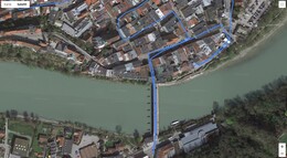 GPS test: Samsung Galaxy S20+ - Bridge