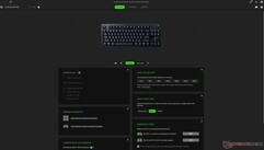 Razer Huntsman V3 Pro TKL 8KHz Synapse 4 özelleştirme sekmesi