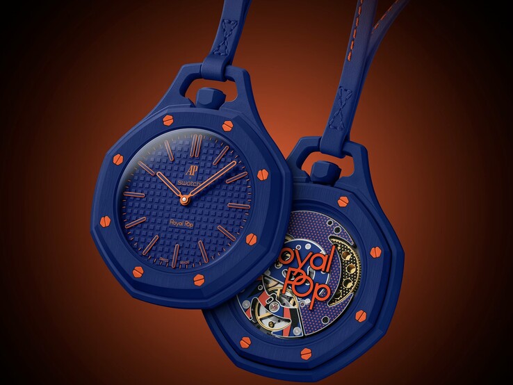 Swatch x Audemars Piguet'nin Royal Pop modeli 90 saatlik güç rezervi sunuyor