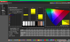 Kalibrasyondan önce ColorChecker