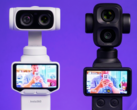 DJI Osmo Pocket 4P'nin yanında Insta360 Luna Ultra.