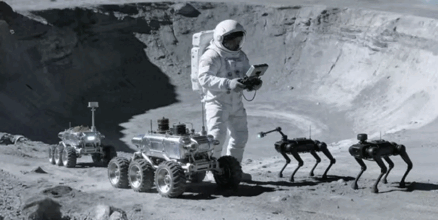 Çin, Ay'da robot köpekler istiyor — sadece iş için değil, astronotların arkadaşı olarak da.