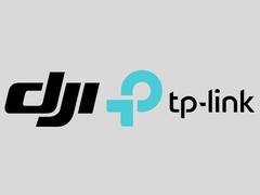 Resimdeki DJI ve TP-Link logoları