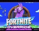 Fortnite Override için resmi tanıtım görseli.