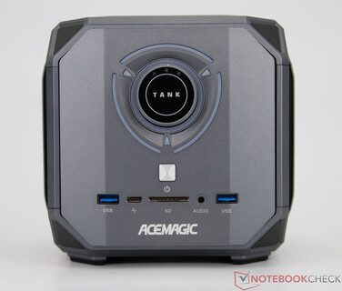 Acemagic M1A Pro+ - Ön paneldeki bağlantılar