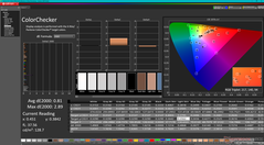 Kalibrasyondan sonra ColorChecker