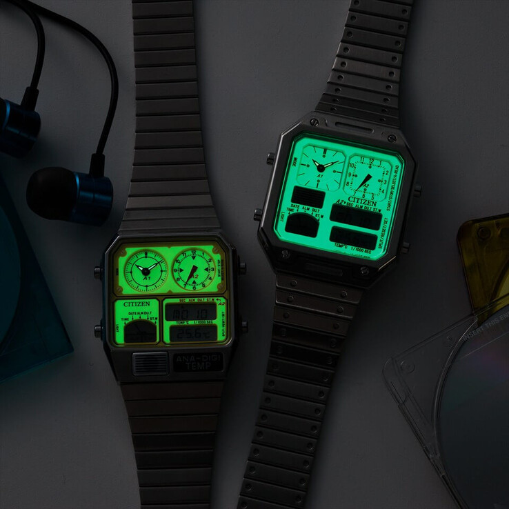 Aydınlık kadranlar ışığa maruz kaldıktan sonra karanlıkta yumuşak bir şekilde parlar.