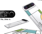 Tecno Camon Slim, şık bir tasarıma sahiptir