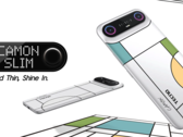 Tecno Camon Slim, şık bir tasarıma sahiptir