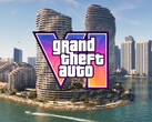 GTA 6'da Vice City'nin gökdelenlerini gösteren afiş
