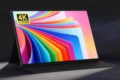 Luckfox 16 inç taşınabilir monitör, 120Hz yenileme hızına ve %100 sRGB kapsama alanına sahip 3840 × 2400 IPS dokunmatik özellikli bir panele sahiptir 