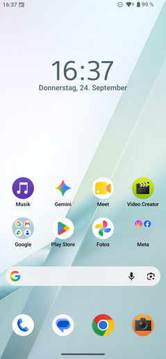 Sony Xperia 10 VIII: Ana ekran