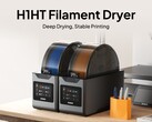Ön tarafında dokunmatik ekranı bulunan Elegoo H1 HT filament kurutucular.