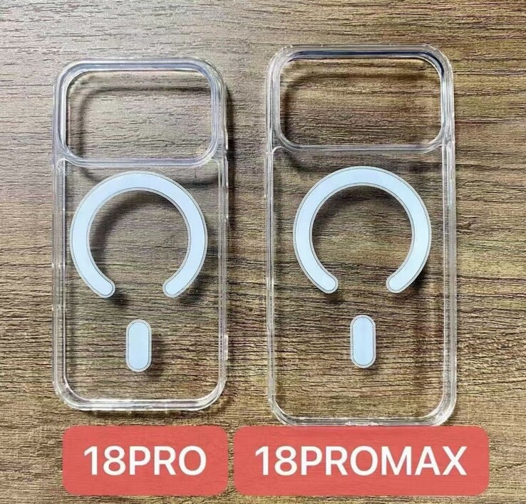 Sızdırılan iPhone 18 Pro ve iPhone 18 Pro Max kılıfları.