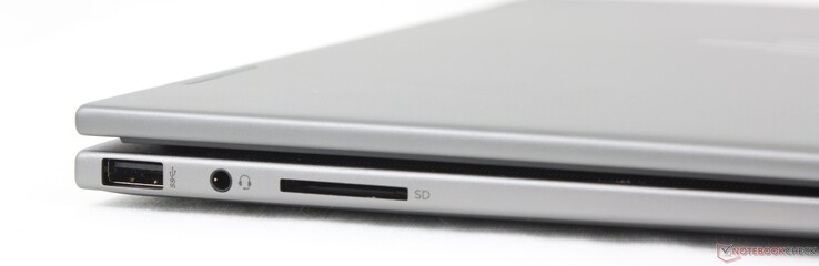 Sol: USB-A 10 (10 Gbps), 3,5 mm kulaklık, SD kart okuyucu