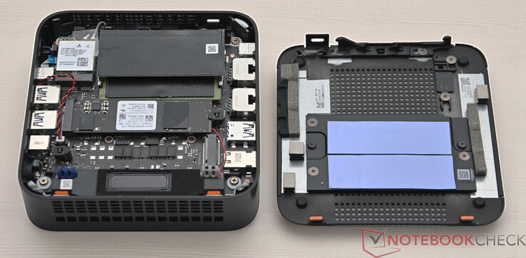 Alt tarafı açık Asus ExpertCenter PN54