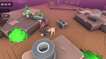 Resim: Super Adventure Hand oyunundan bir ekran görüntüsü.