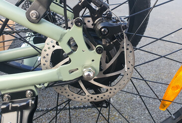Arka disk fren - Touroll B2 e-bisiklet testi