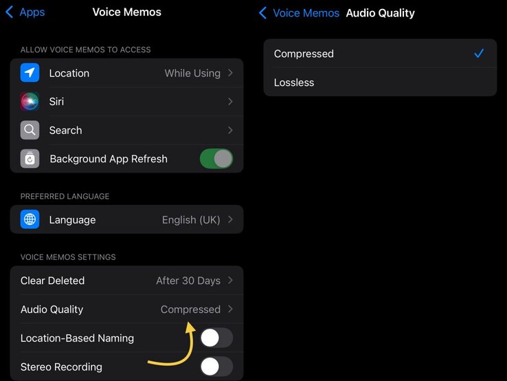 Kayıpsız vs sıkıştırılmış