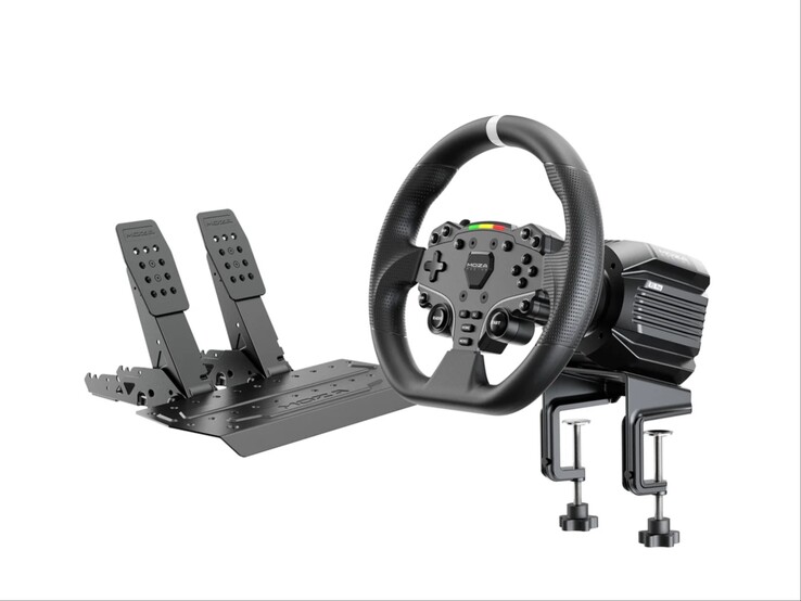 Moza R5 Pro yarış paketi.