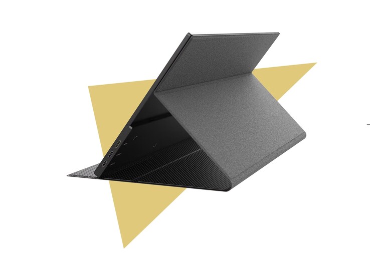 Manyetik kapaklı yerleşik bir stand sağlanmıştır.