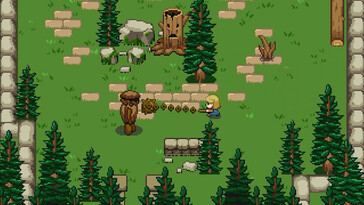 Ocean's Heart'taki bir savaşı gösteren bir görüntü.