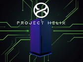 Project Helix Xbox konsol konseptini gösteren bir afiş