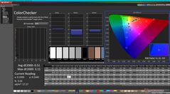 Kalibrasyondan sonra ColorChecker