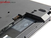 Lenovo ThinkPad T480'in harici pil yuvası.