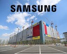 Samsung Pyeongtaek fabrikası gösteriliyor