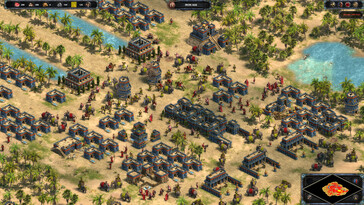 Resimde görülüyor: Age of Empires'dan bir oynanış ekran görüntüsü: Definitive Edition'dan bir ekran görüntüsü.